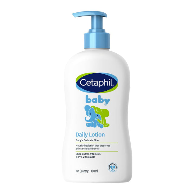 Cetaphil Baby Daily Lotion with Shea Butter & Vitamin E for Delicate Skin 400ml