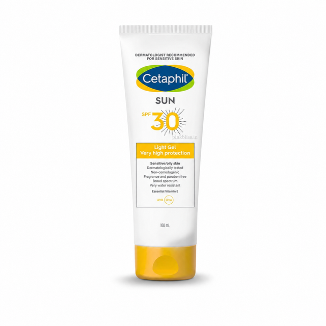 Cetaphil SUN SPF 30 Light Gel Sunscreen for Sensitive & Oily Skin 100ml