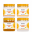 DR.RASHEL Vitamin C Face & Body Care Combo Pack of 4 (380ml Each)