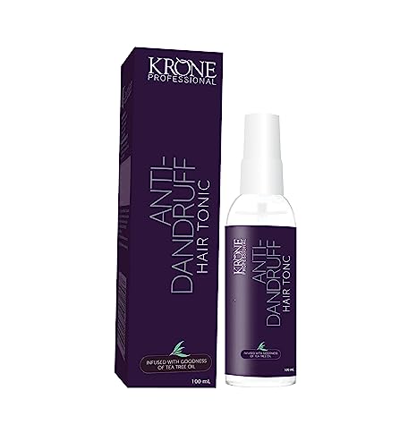 Krone Professional Anti Dandruff Hair Tonic For Flake-Free & Healthy Scalp 100ml
