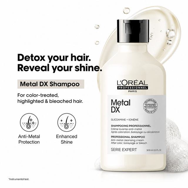 L'Oréal Professionnel Serie Expert Metal Detox DX Anti-Metal Shampoo 300ml