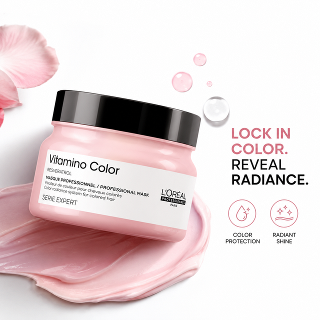 L'Oréal Professionnel Vitamino Color Hair Mask with Resveratrol for Colored Hair 250g