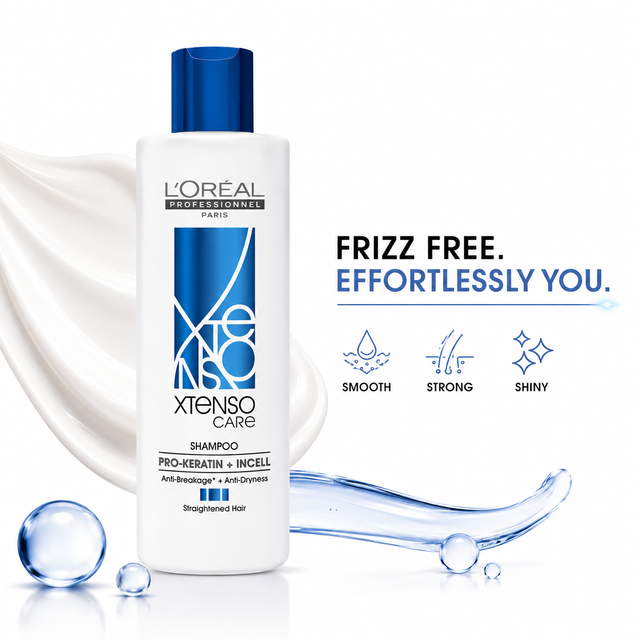 L'Oréal Professionnel Xtenso Care Sulfate-Free Shampoo for Rebonded Hair 250ml