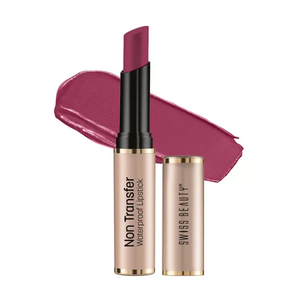 Swiss Beauty Non-Transfer Matte Lipstick | Smudge-Proof & Lightweight