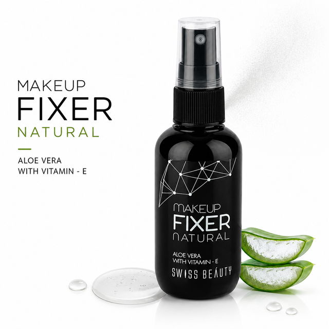 Swiss Beauty Long Lasting Makeup Fixer with Natural Aloe Vera & Vitamin E 50ml