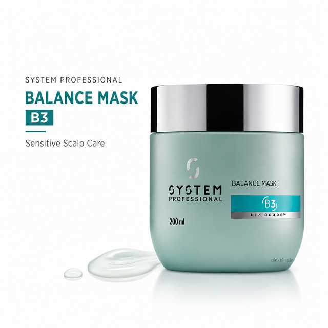 System Professional Balance Mask B3 For Sensitive, Dry & Irritated Scalp Care 200ml