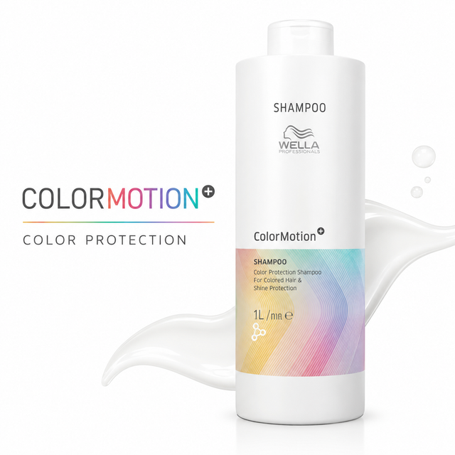 Wella Professionals ColorMotion+ Color Protection Shampoo For Colored Hair & Shine Protection 1000ml