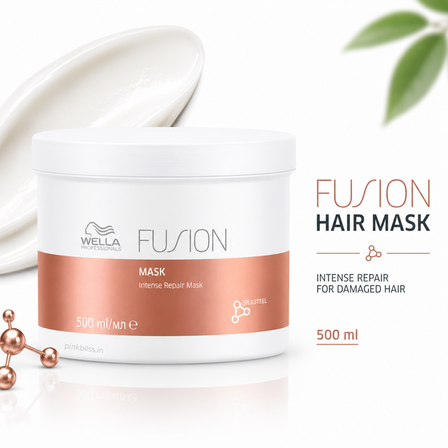 Wella Professionals Fusion Intense Repair Hair Mask For Damaged & Breakage-Prone Hair 500ml