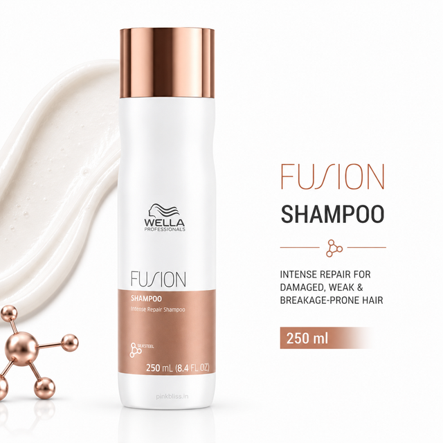 Wella Professionals Fusion Intense Repair Shampoo For Damaged, Weak & Breakage-Prone Hair 250ml