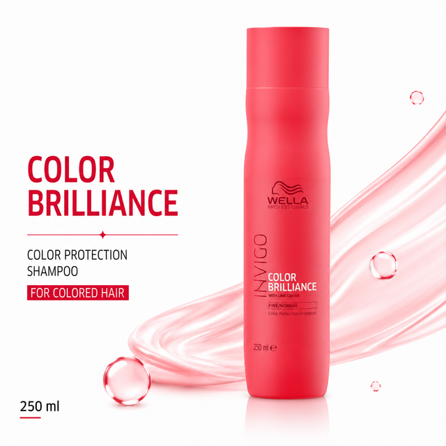 Wella Professionals Invigo Color Brilliance Shampoo For Fine & Normal Color-Treated Hair 250ml