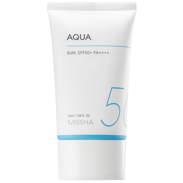 MISSHA All Around Safe Block Aqua Sun Gel SPF 50+ PA++++ 50ml | Lightweight Hydrating Sunscreen