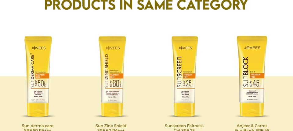 JOVEES Sun Zinc Shield SPF 60 100 gm Cream 1