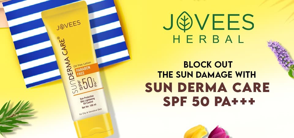 Jovees Herbal Sun Derma Care Sunscreen SPF 50 PA 100 ml 1