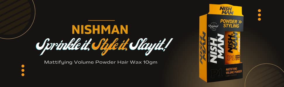 Nishman Mattifying Volume Powder wax 10g