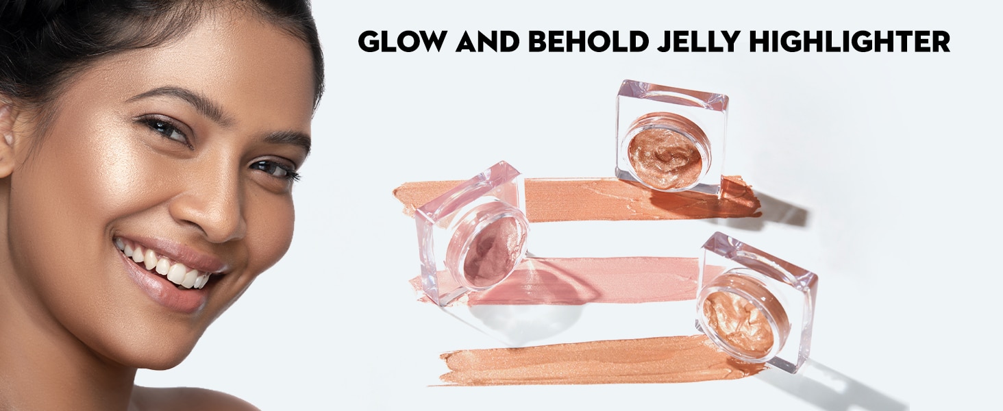 SUGAR Cosmetics Glow And Behold Jelly Highlighter 02 Peach Pioneer 2
