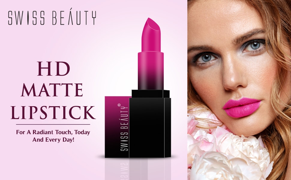Swiss Beauty HD Matte lipstick