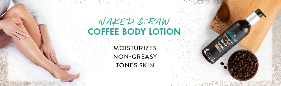mCaffeine Coffee Body Lotion with Vitamin C & Shea Butter