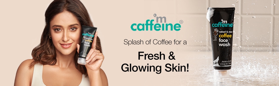 mCaffeine Coffee Face Wash for Men & Women 100gm
