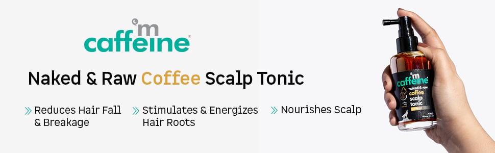 mCaffeine Coffee Scalp Tonic for Hair Growth with Redensyl Proteins.
