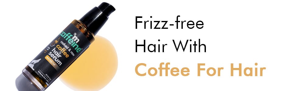 mCaffeine Frizz Control Coffee Hair Serum 50ml .