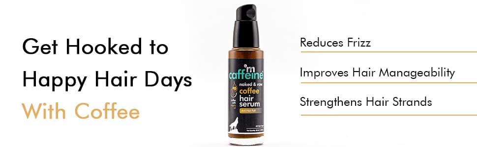 mCaffeine Frizz Control Coffee Hair Serum (50ml)