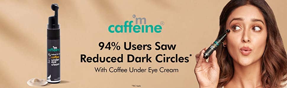 mcaffeine Coffee Under Eye Cream Gel For Dark Circles