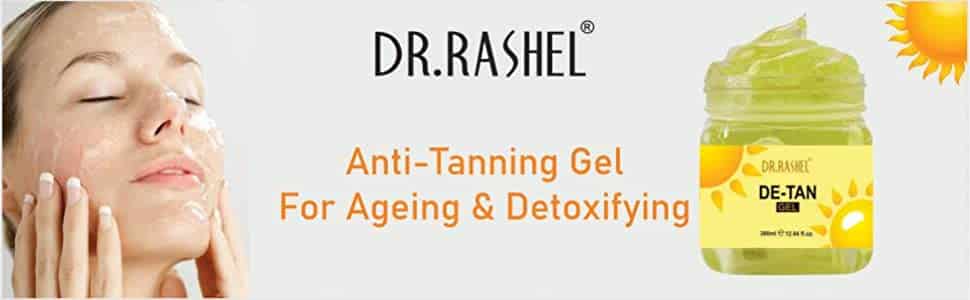 DR.RASHEL De Tan Gel For Face Body For Normal Skin 380 Ml