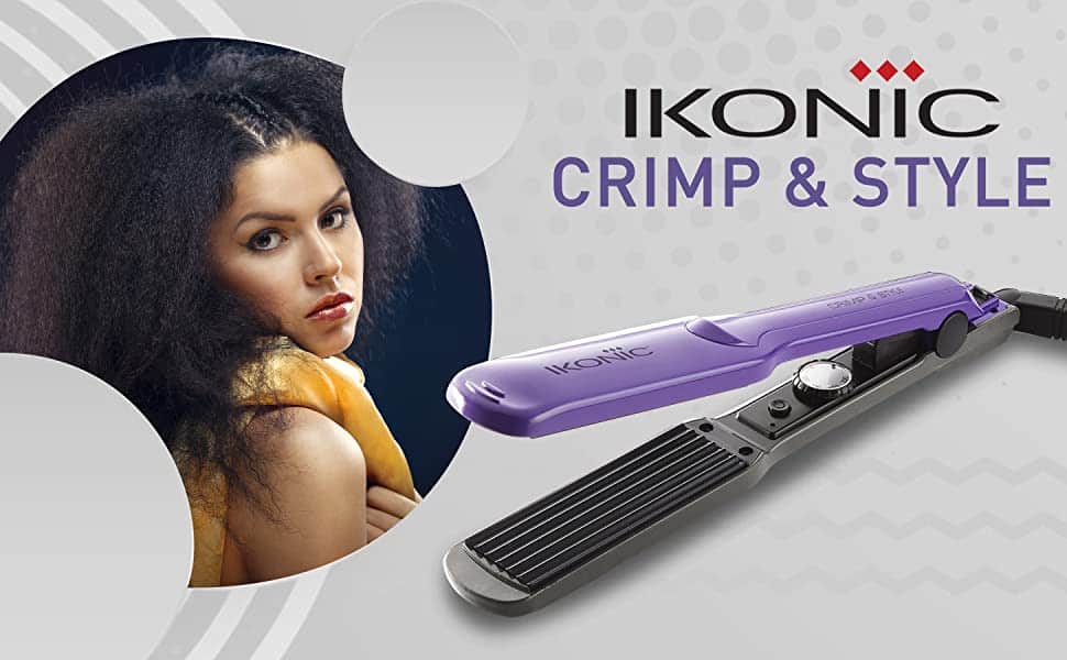 IKONIC Hair Crimper Purple1