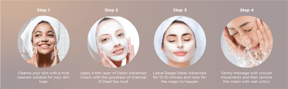 Raaga Professional Detan Advanced Suitable For All Type Of Skin 500 g4