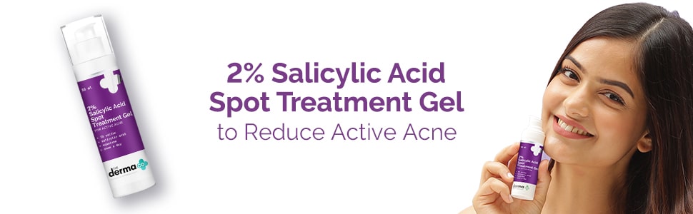 The Derma Co 2 Salicylic Acid Spot Treatment Gel 30ml5