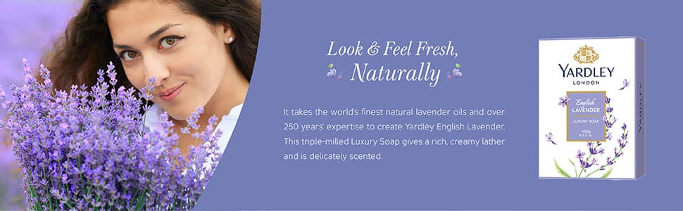 Yardley London English Lavender Luxury Soap100g Pack Of 3