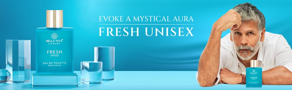 Bella Vita Luxury FRESH Eau De Toilette Unisex Perfume for Men Women 100ml 6