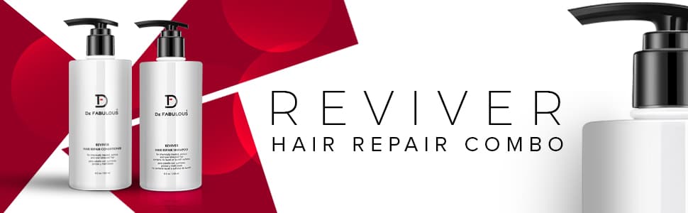 De Fabulous Reviver Hair Repair Shampoo Conditioner 250ml4