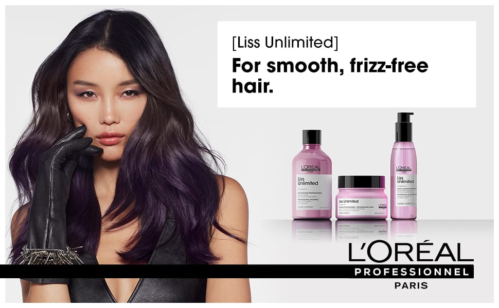 LOreal Professionnel Liss Unlimited Shampoo With Pro Keratin And Kukui Nut Oil For Rebellious Hair Serie Expert 300Ml