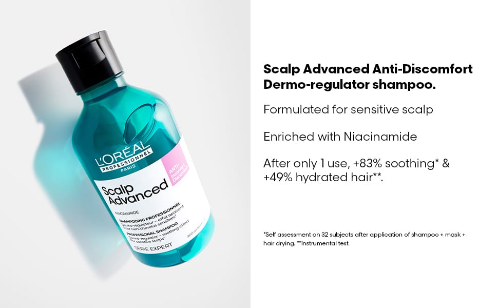 LOreal Professionnel Scalp Advanced Anti Discomfort Shampoo 300 ml3