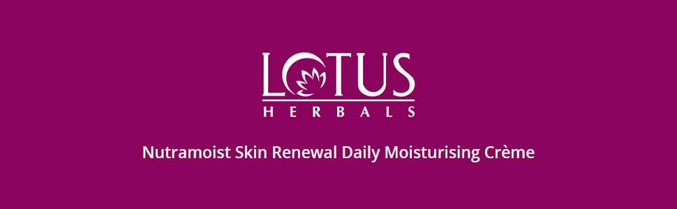 Lotus Herbals SPF 25 Nutramoist Skin Renewal Daily Moisturising Cream 50g
