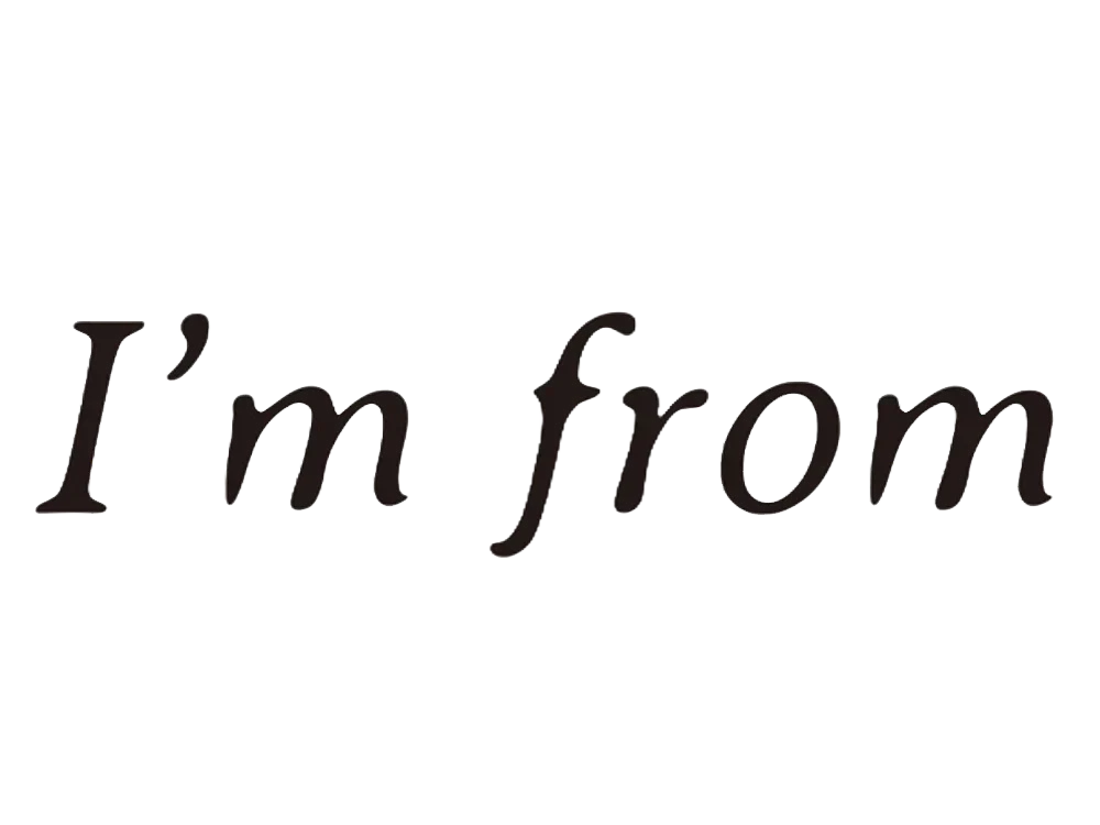 I'm from brand logo