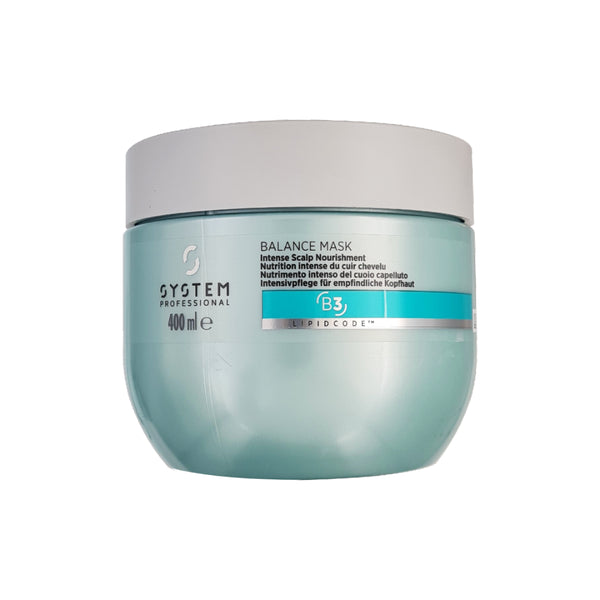 System Professional Balance Mask B3 For Sensitive, Dry & Irritated Scalp Care 400ml