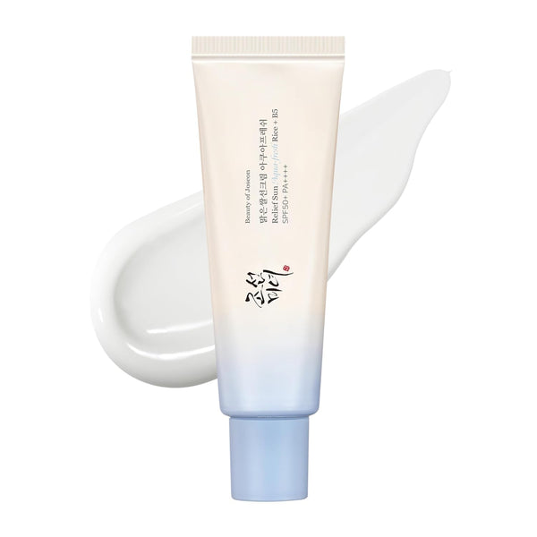 Beauty of Joseon Relief Sun Aqua-Fresh SPF 50+ PA++++ Rice + B5 Sunscreen 50ml | Lightweight Korean Sunscreen