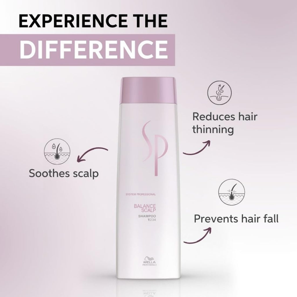 System Professional Balance Scalp Shampoo For Delicate & Sensitive Scalps 250ml