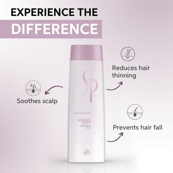 System Professional Balance Scalp Shampoo For Delicate & Sensitive Scalps 250ml