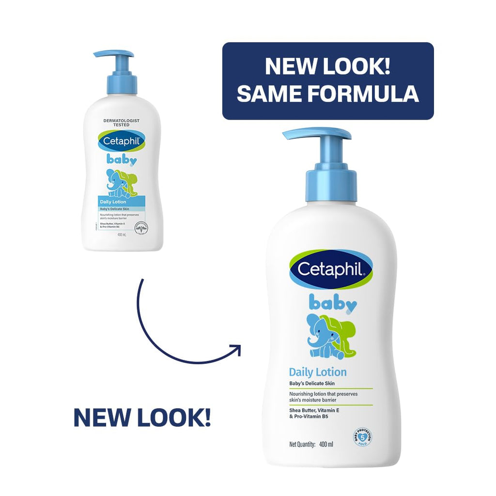 Cetaphil Baby Daily Lotion with Shea Butter & Vitamin E for Delicate Skin 400ml