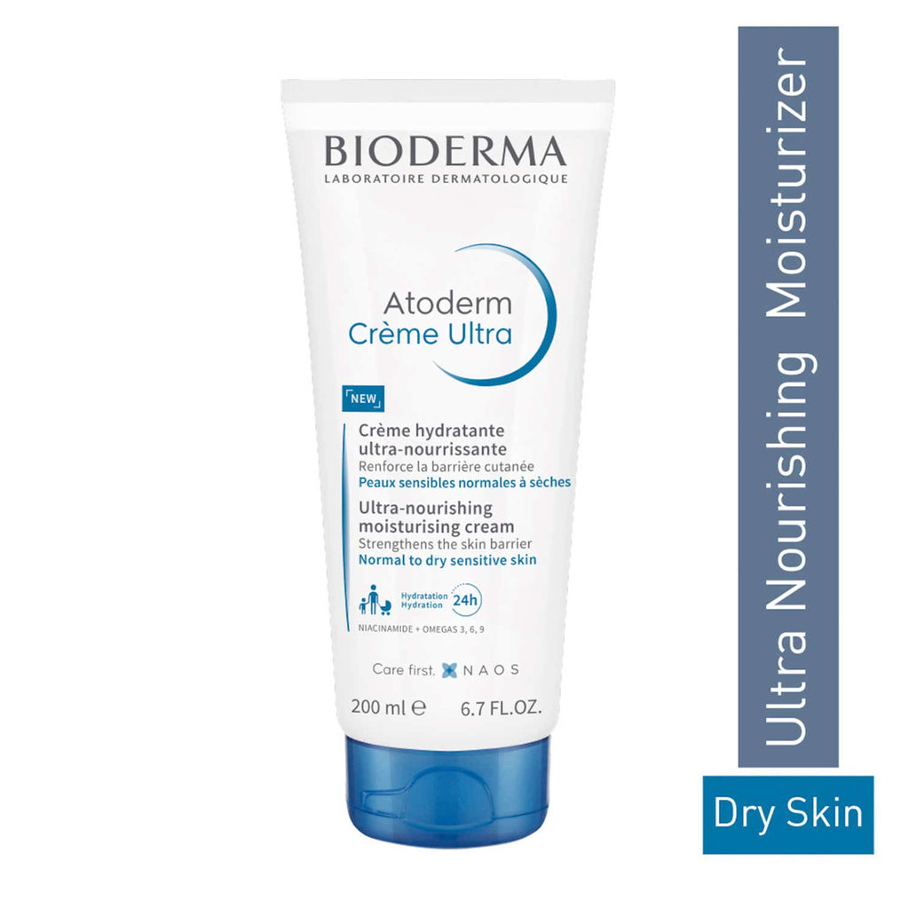 Bioderma Atoderm Creme Ultra-Nourishing Moisturizer For Dry & Sensitive Skin 200ml