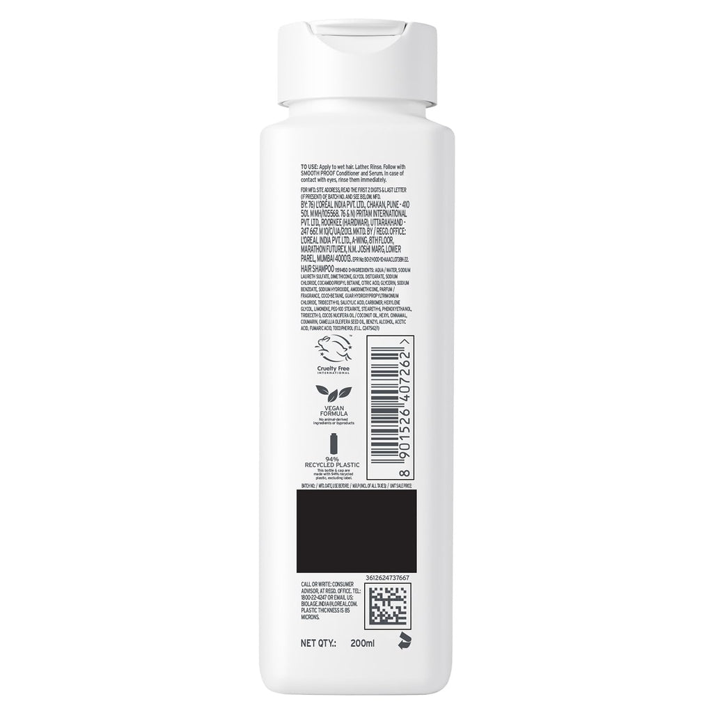Biolage Smoothproof Camellia Shampoo For Dry, Frizzy & Humidity-Prone Hair 400ml