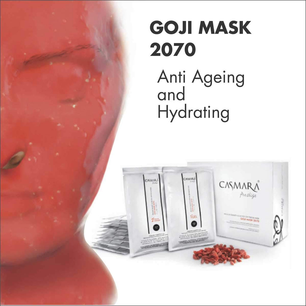 Casmara Goji Cream Peel-Off Facial Mask 2070 for Hydration & Skin Revitalization