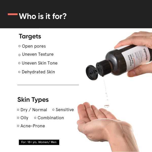 Minimalist PHA 3% Alcohol-Free Face Toner 150ml