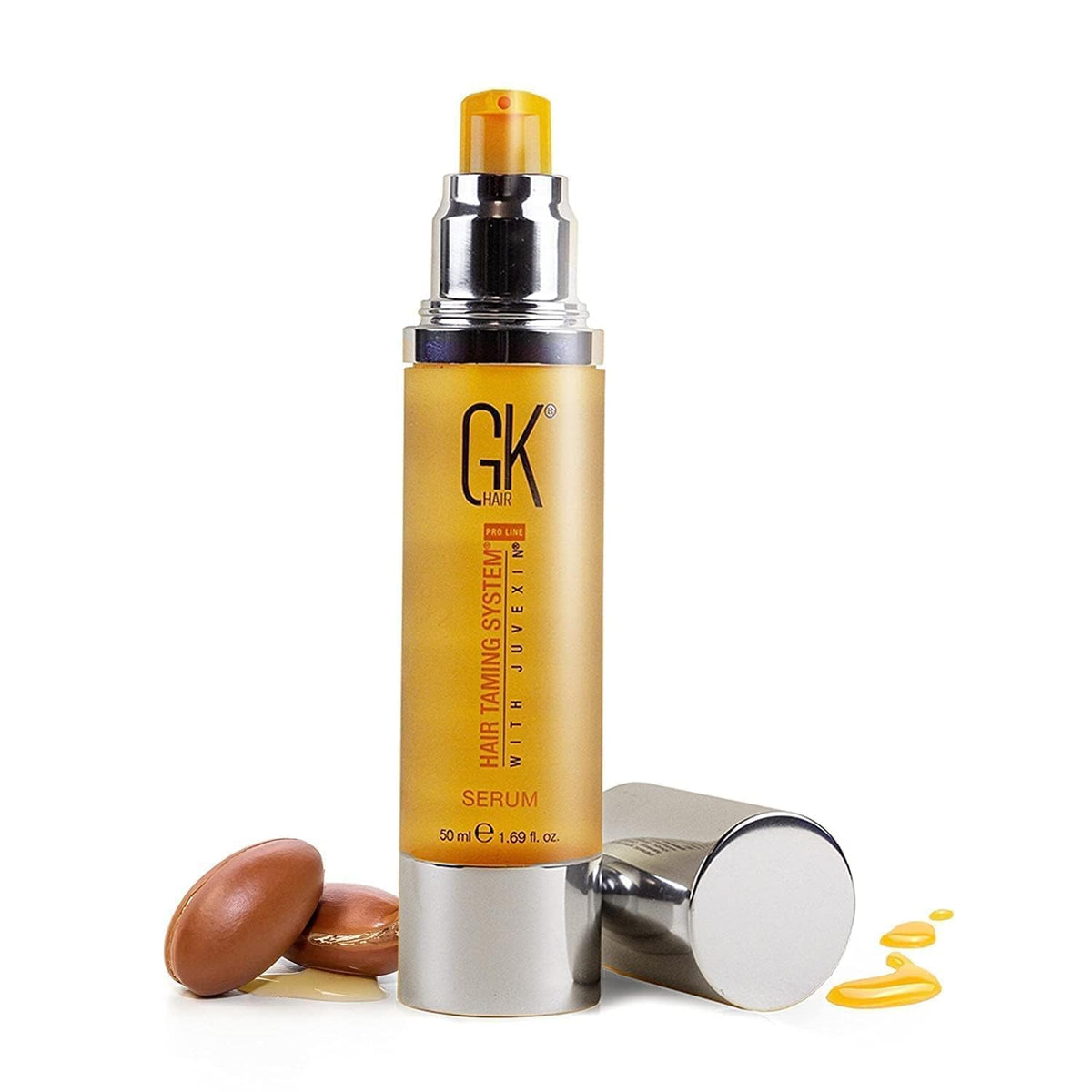 GK Hair Argan Oil Serum For Dry, Frizzy & Unmanageable Hair 50ml