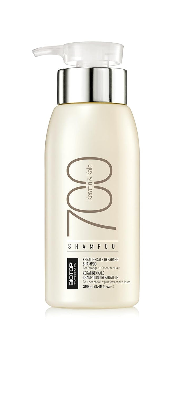 Biotop Professional 700 Keratin + Kale Shampoo for Damaged & Frizzy Hair 250ml
