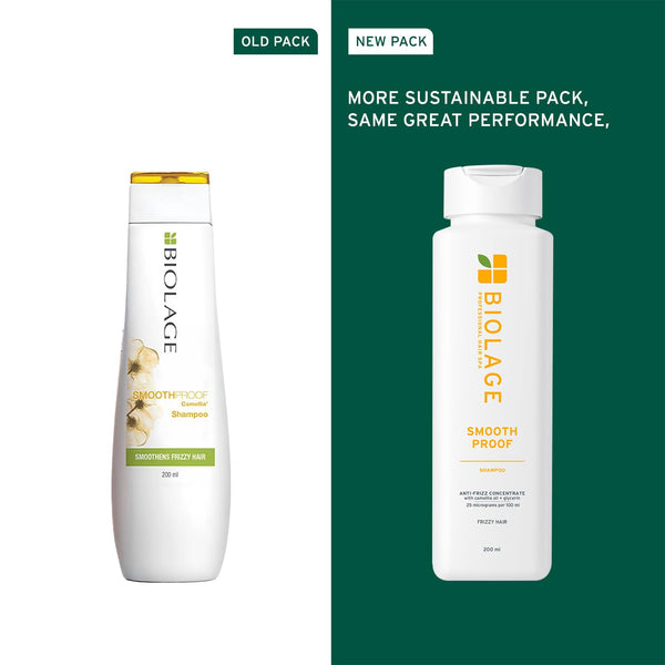 Biolage Smoothproof Camellia Shampoo For Dry, Frizzy & Humidity-Prone Hair 200ml