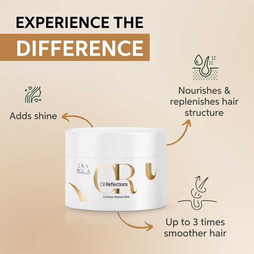 Wella Professionals Oil Reflections Luminous Reboost Hair Mask For Dry, Dull & Frizzy Hair 150ml
